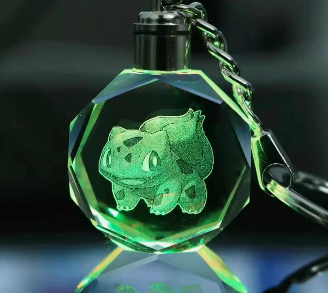 Llavero de pokemon luminoso coleccionable