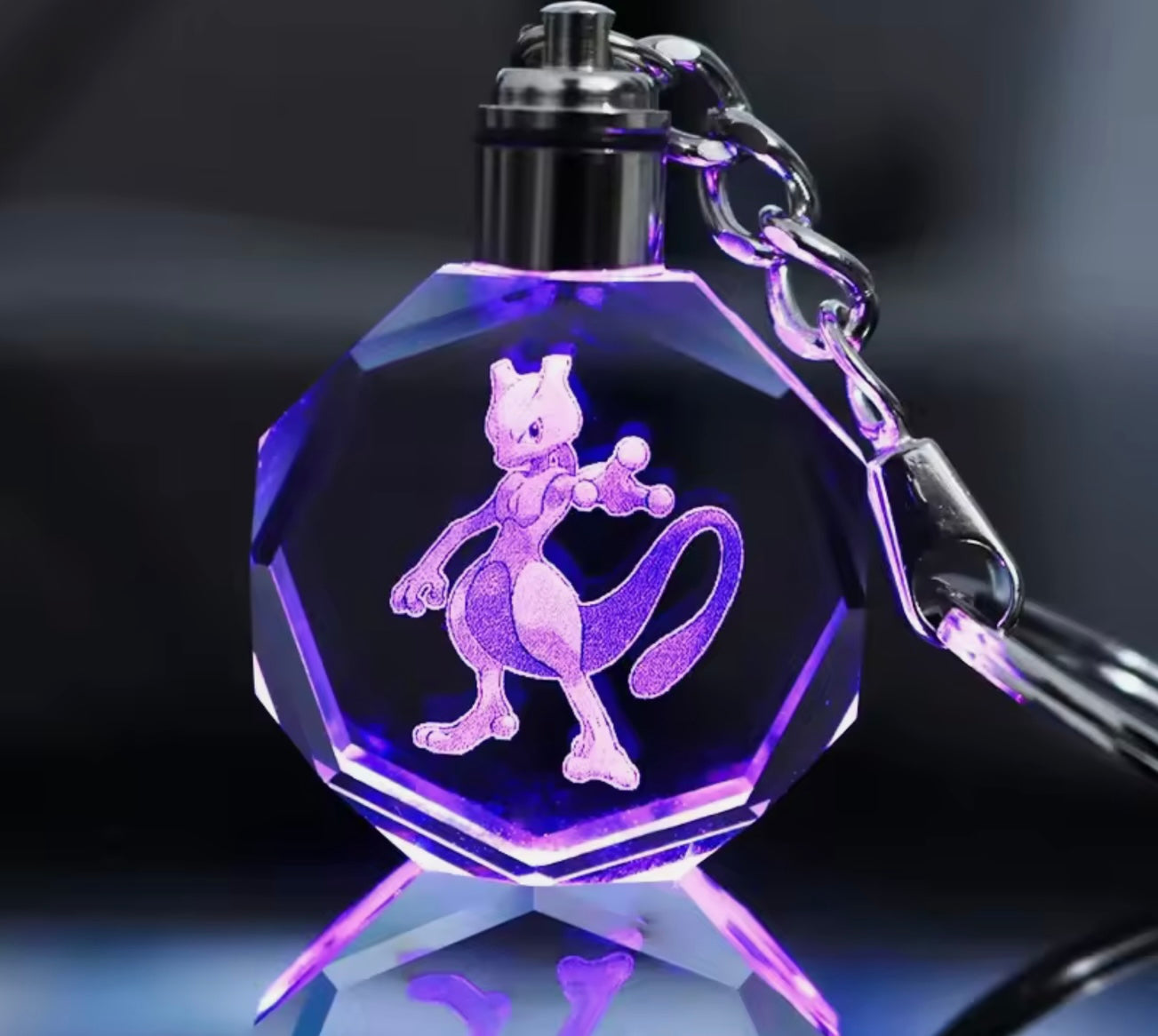 Llavero de pokemon luminoso coleccionable