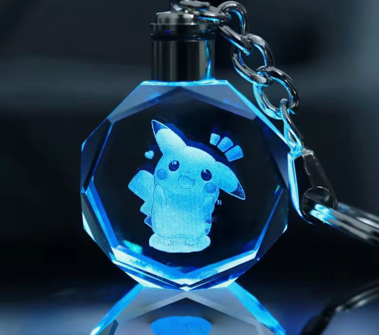 Llavero de pokemon luminoso coleccionable