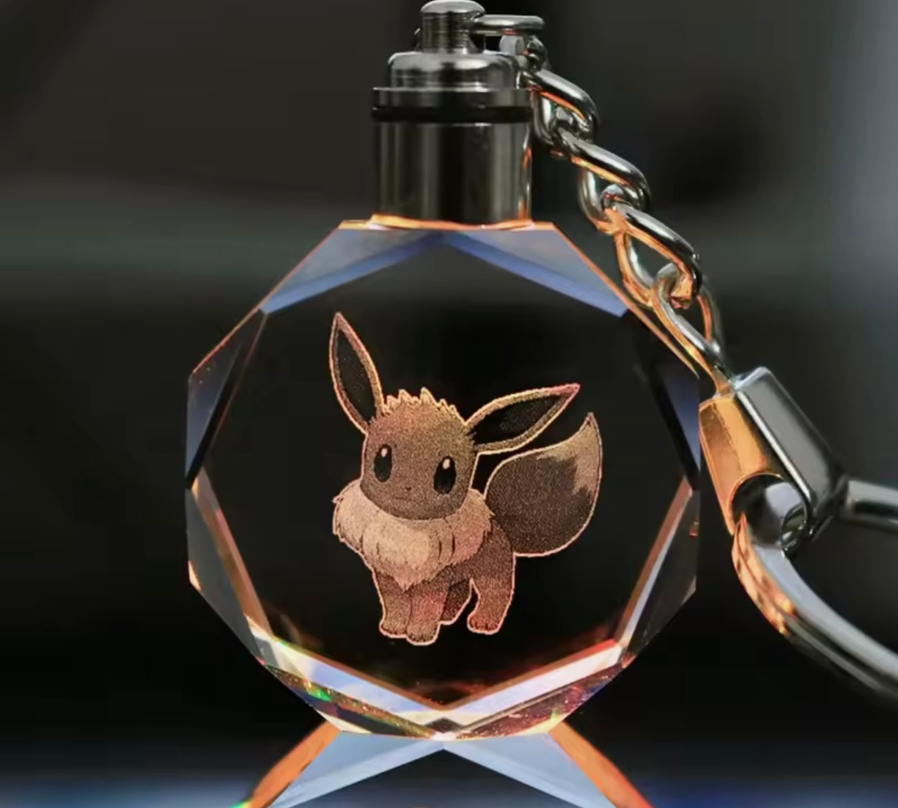 Llavero de pokemon luminoso coleccionable