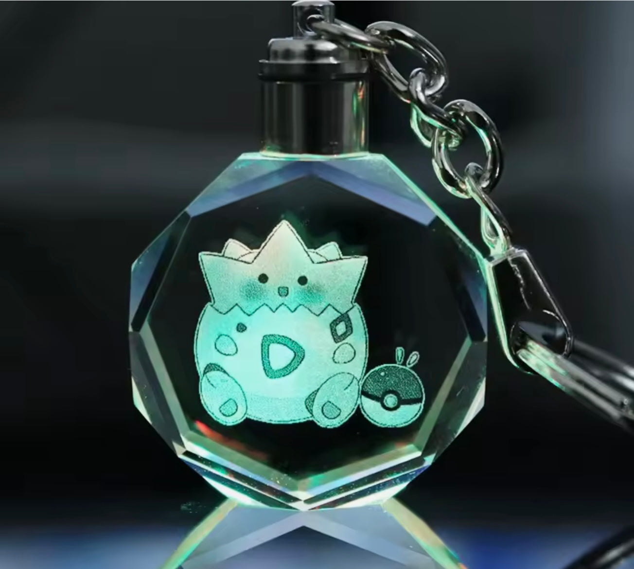 Llavero de pokemon luminoso coleccionable