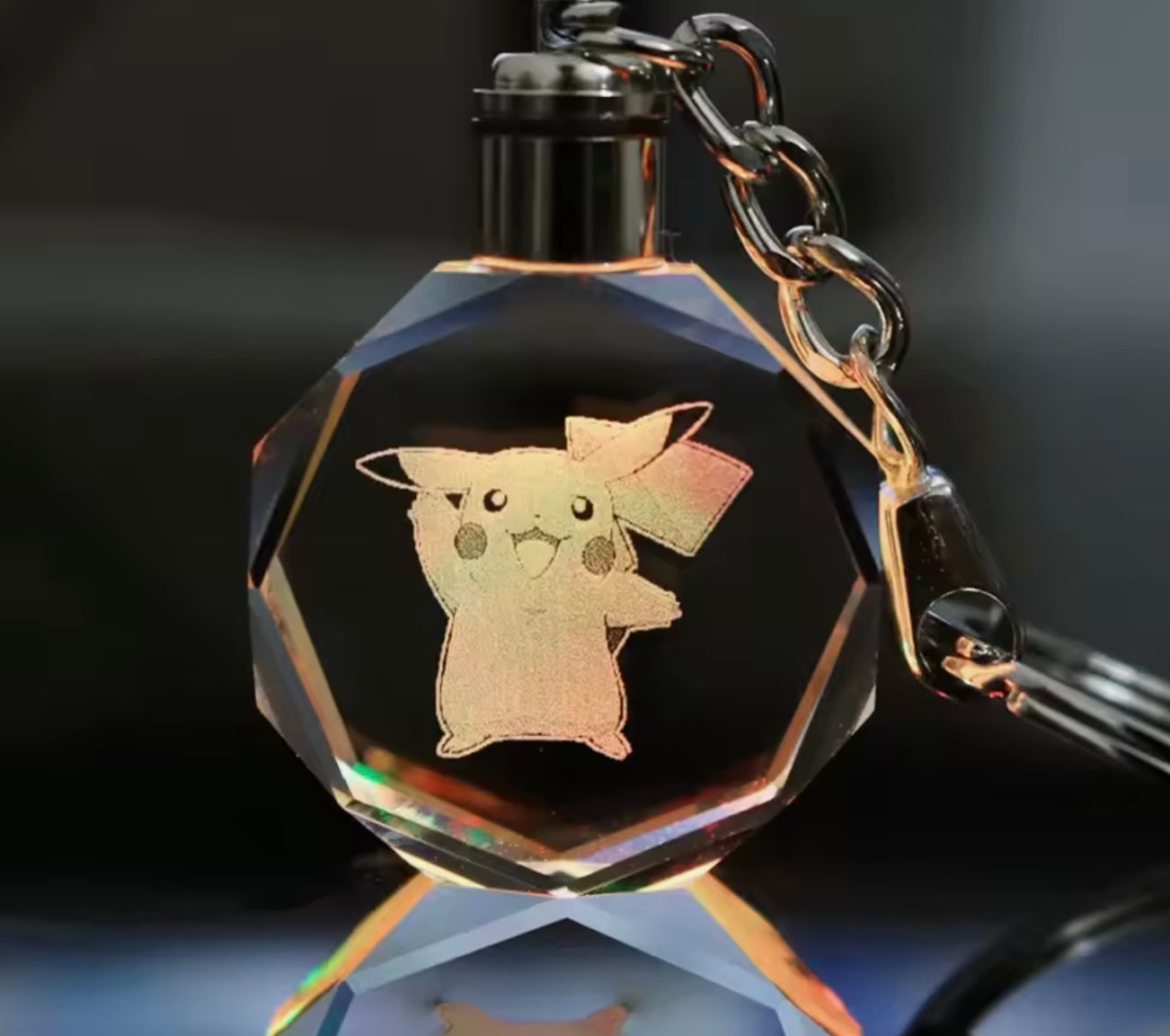 Llavero de pokemon luminoso coleccionable