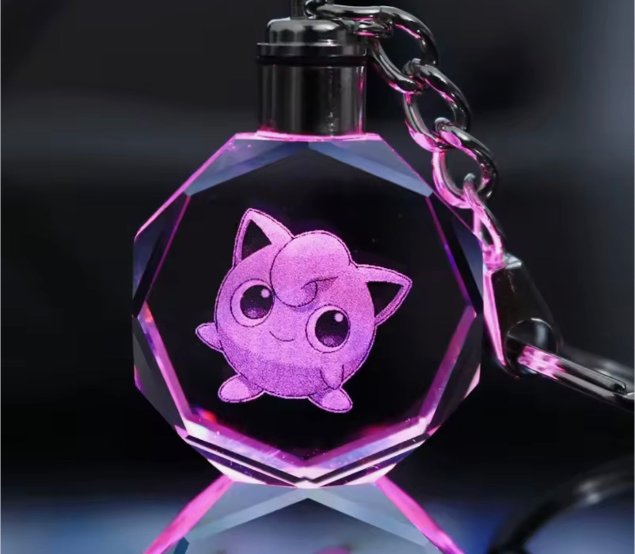 Llavero de pokemon luminoso coleccionable