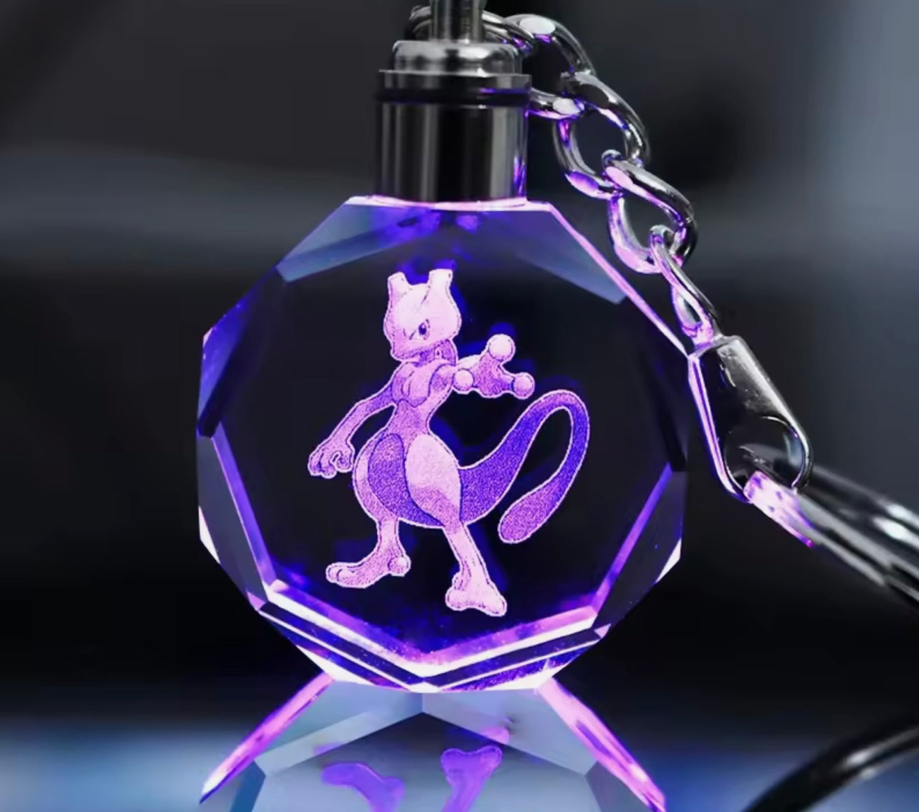 Llavero de pokemon luminoso coleccionable