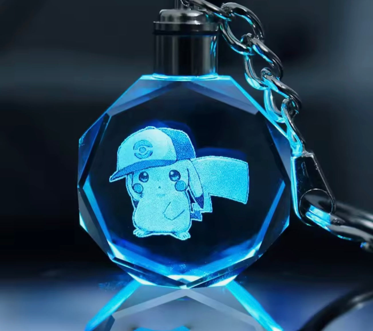 Llavero de pokemon luminoso coleccionable