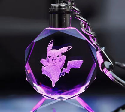 Llavero de pokemon luminoso coleccionable